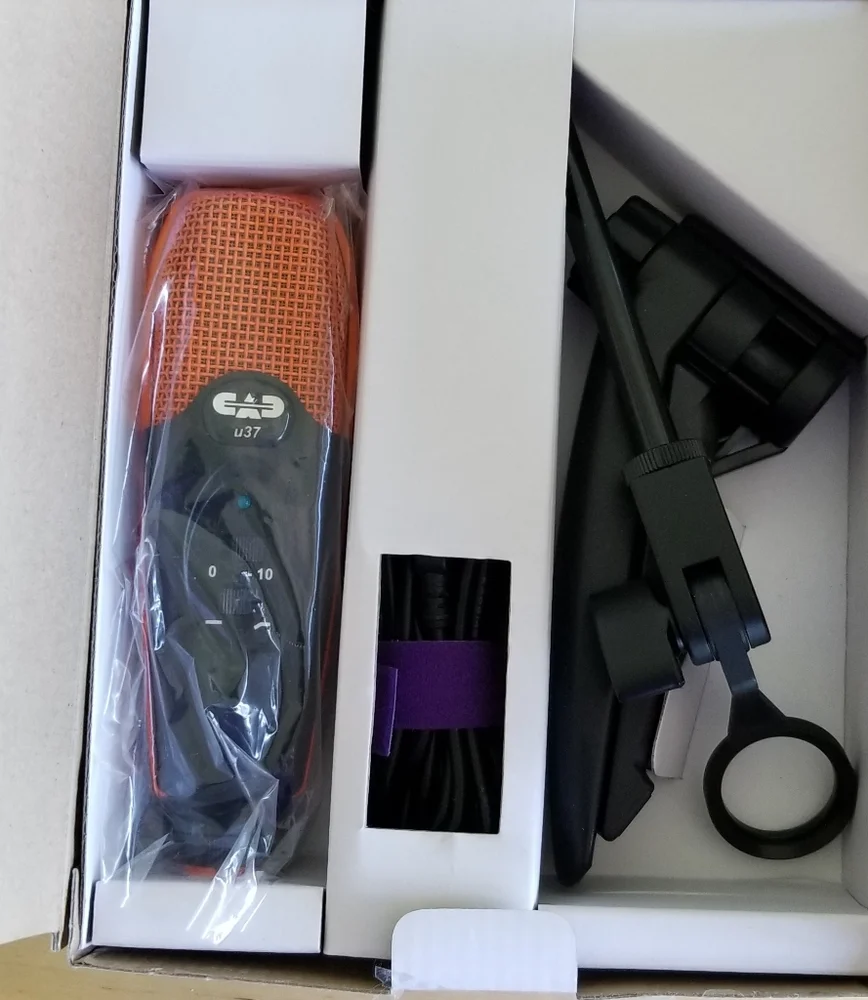 CAD Audio U37 USB Cardioid Condenser Studio Recording Microphone